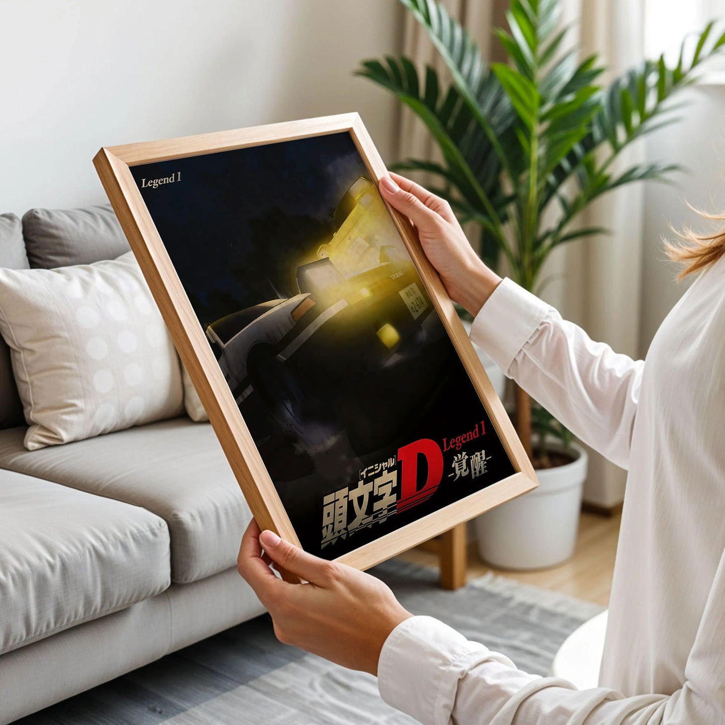 Initial D Toyota AE86 Poster