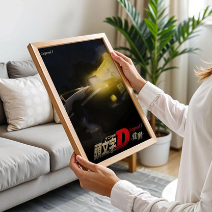 Initial D Toyota AE86 Poster