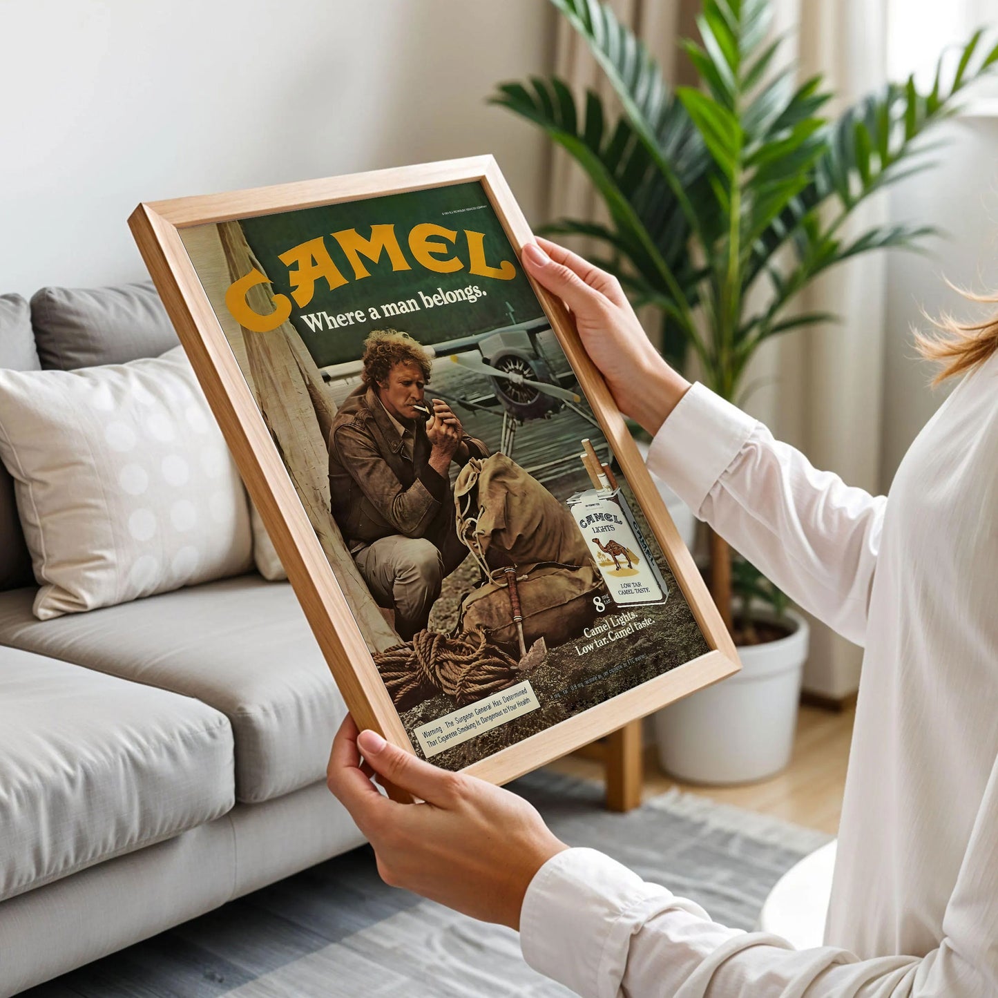 Camel Where a Man Belongs Poster