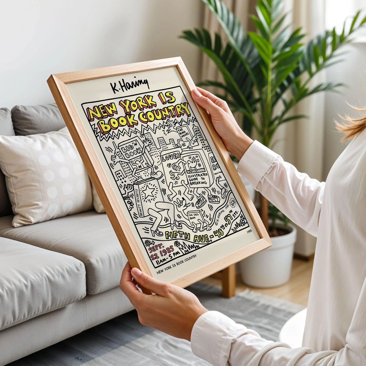 New York Is Book Country Poster