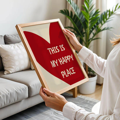 This Is My Happy Place Poster