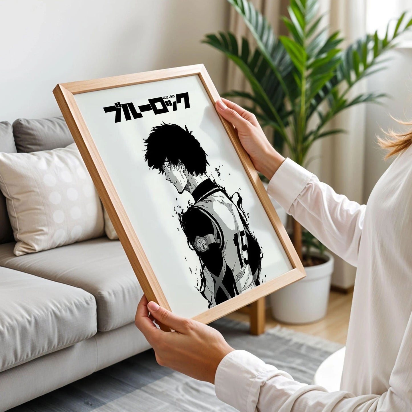 Blue Lock Isagi Yoichi Anime Poster