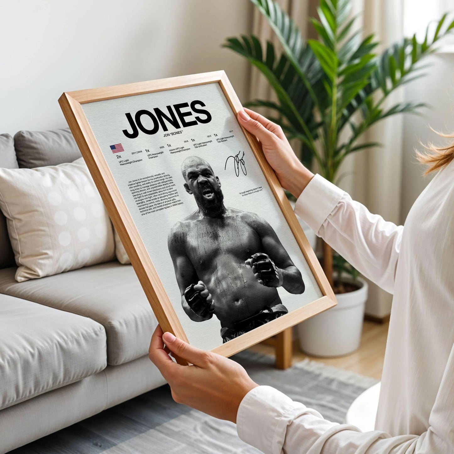 Jon Jones Poster