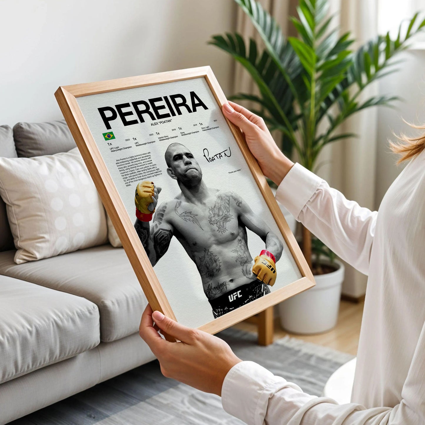 Pereira Mma Poster