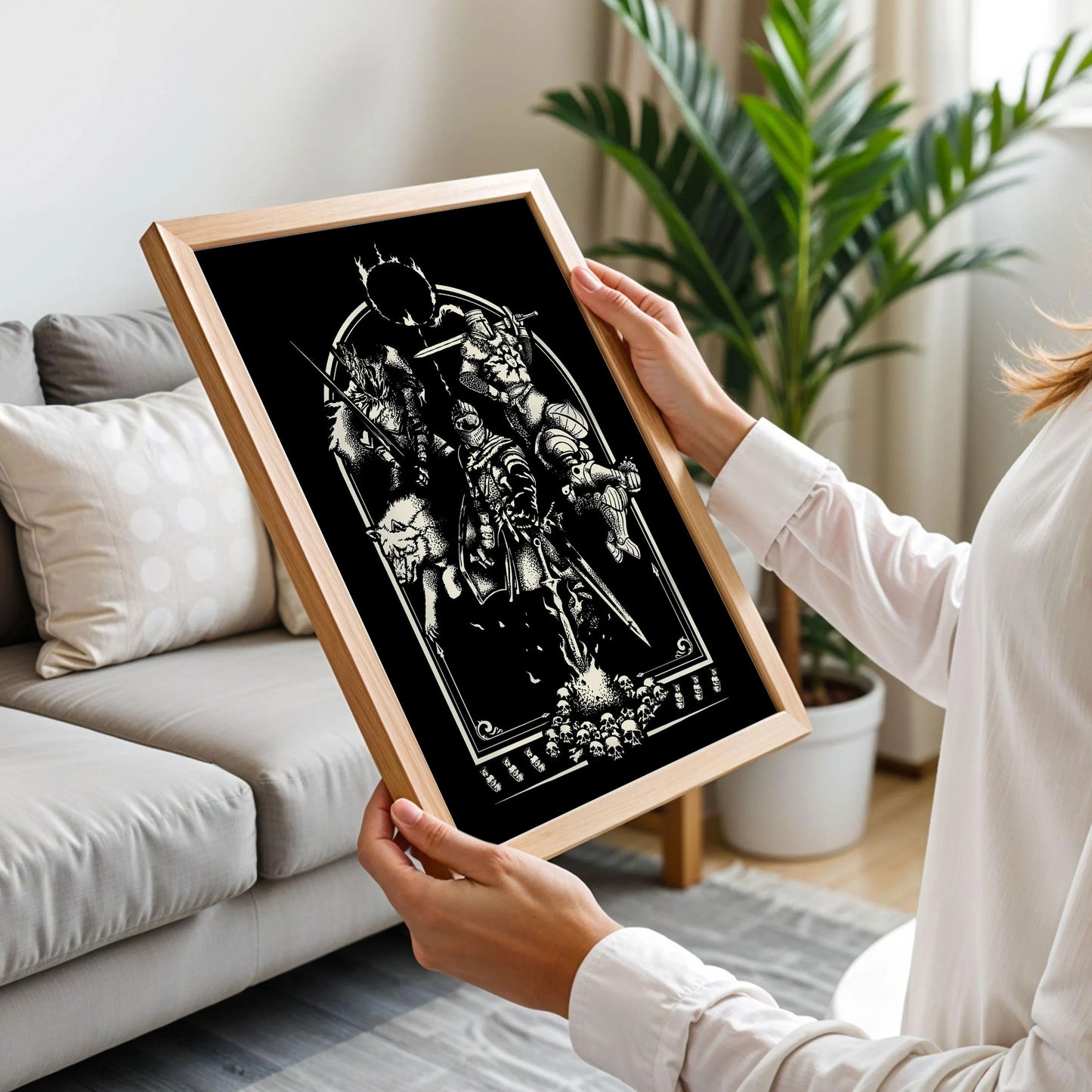 Dark Souls Game Wall Art