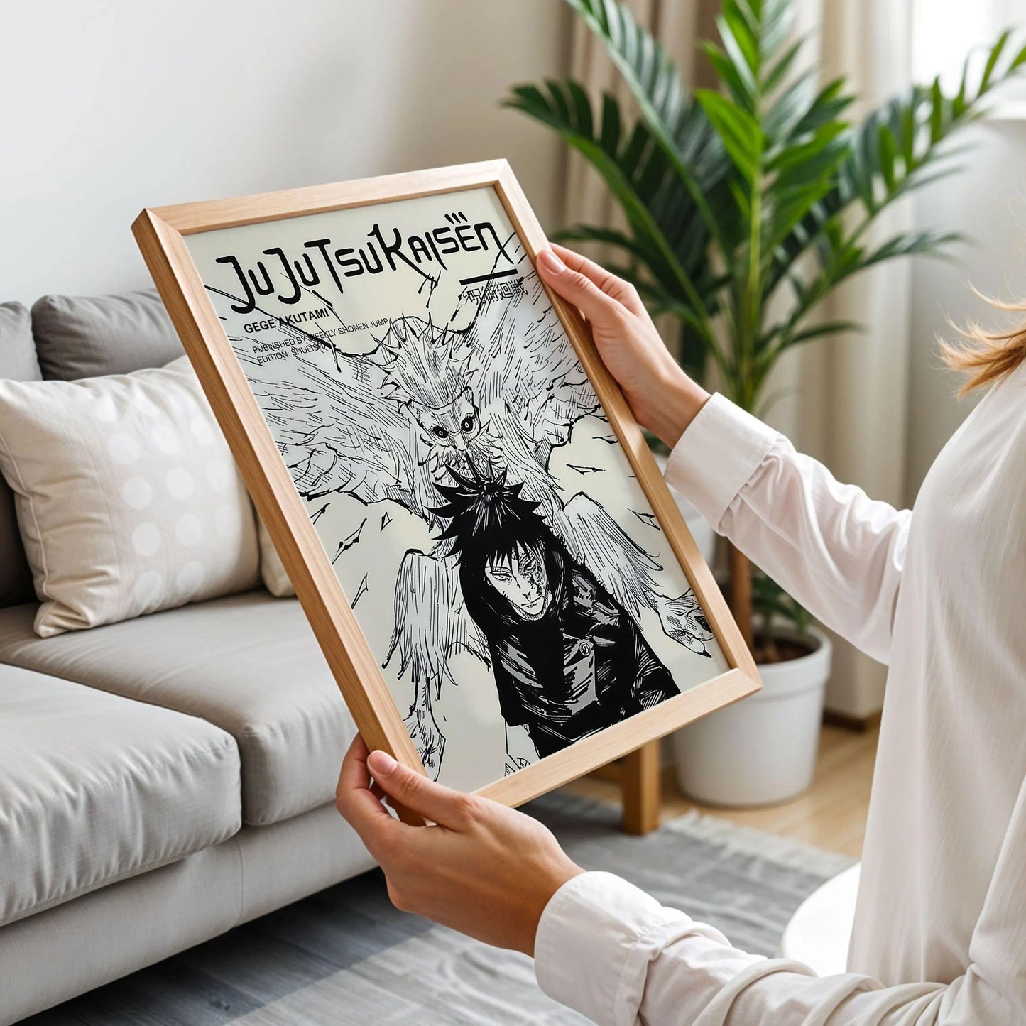 Jujutsu Kaisen Manga Art Print