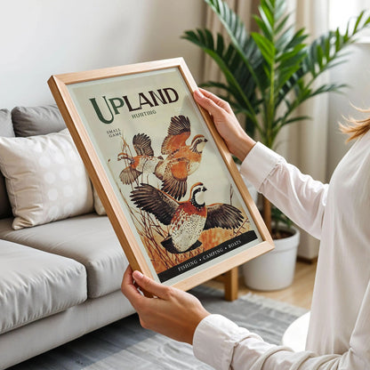 Retro Hunting Print Upland Bird Art