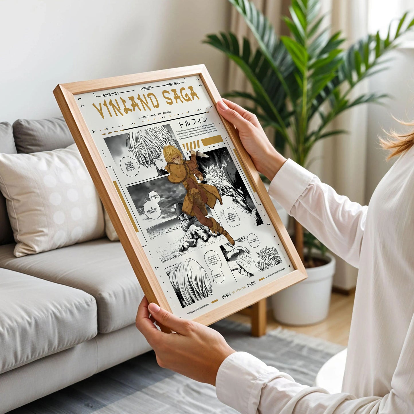 Vinland Saga Thorfinn Manga Art Print