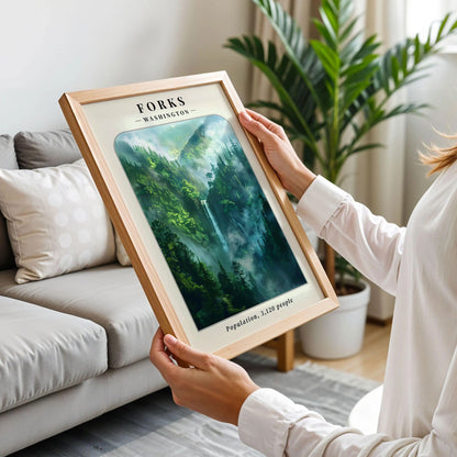 Twilight Forks Poster