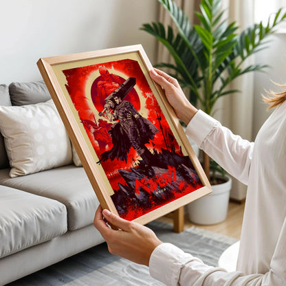 Guts Berserk Anime Poster