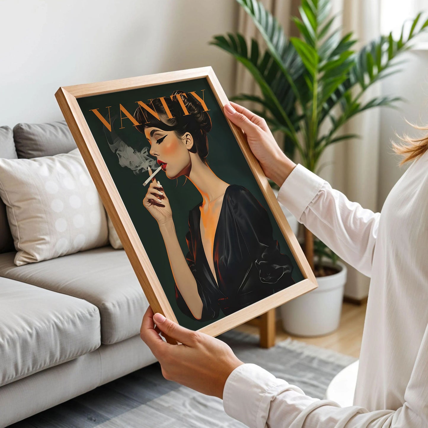 Old Vanity Fair Magazine Poster