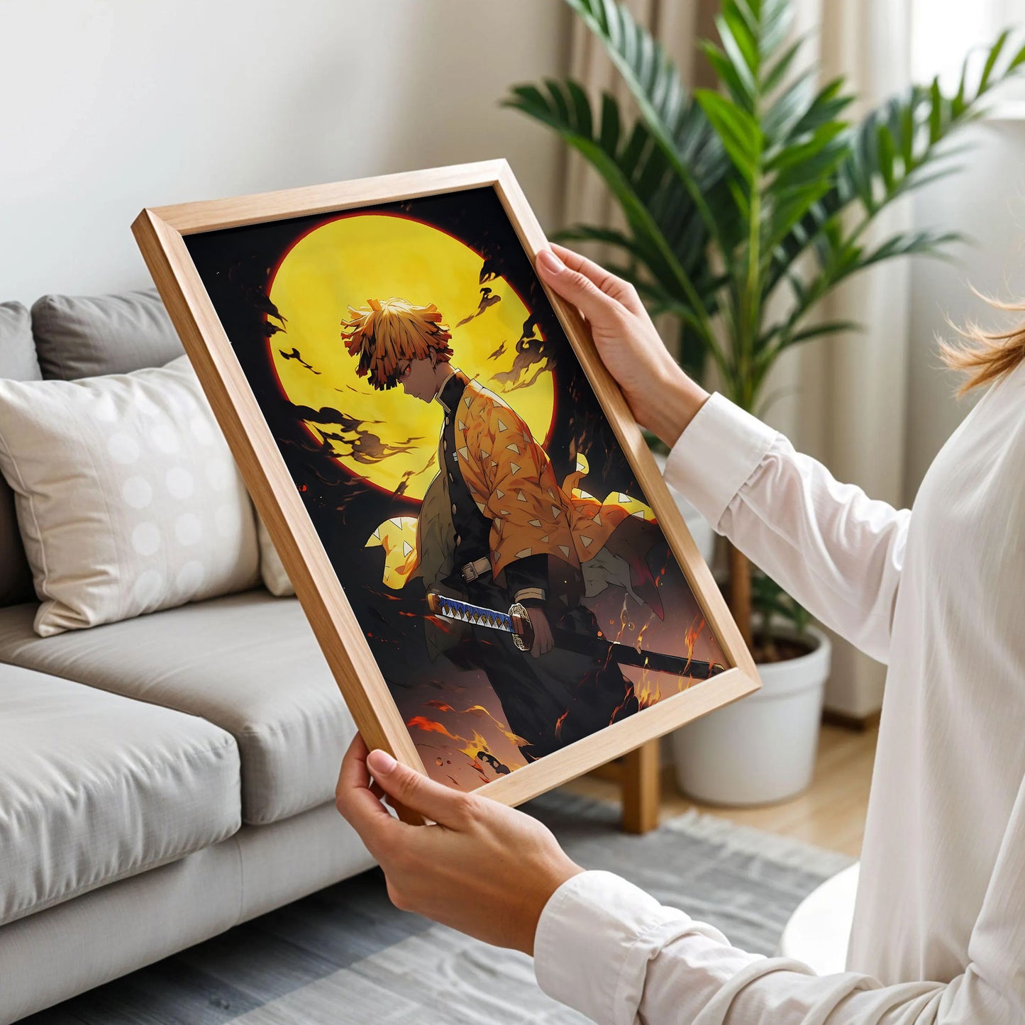 Demon Slayer Zenitsu Agatsuma Print