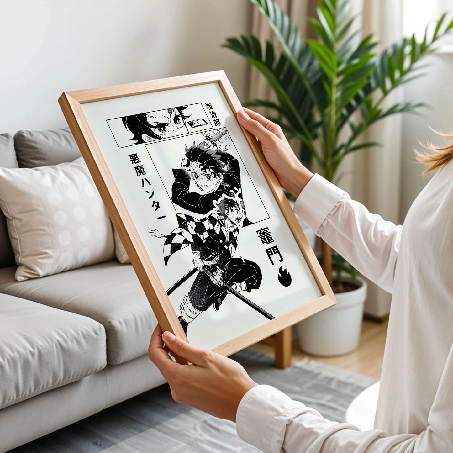Demon Slayer Tanjiro Kamado Art