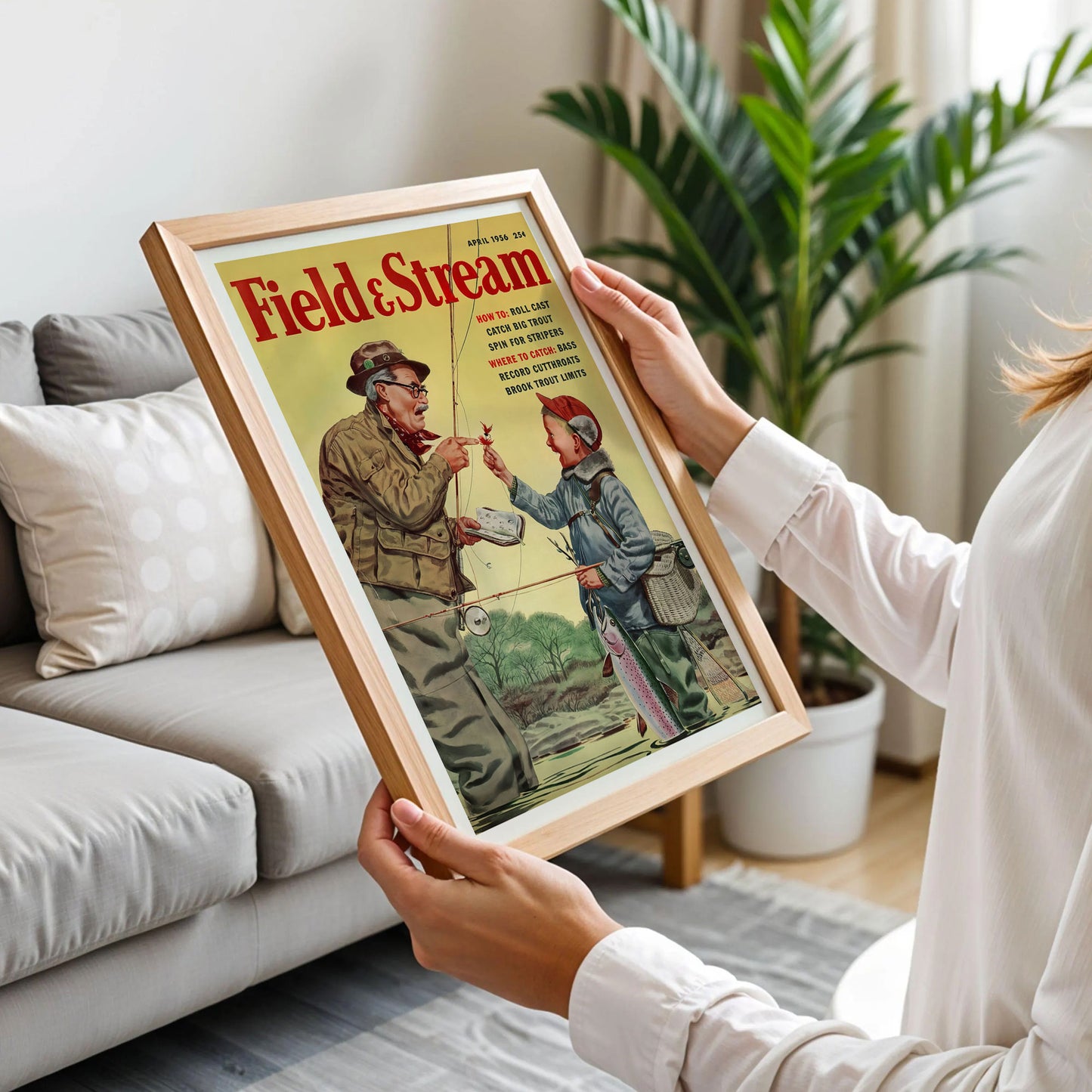 Field & Stream Magazine Art