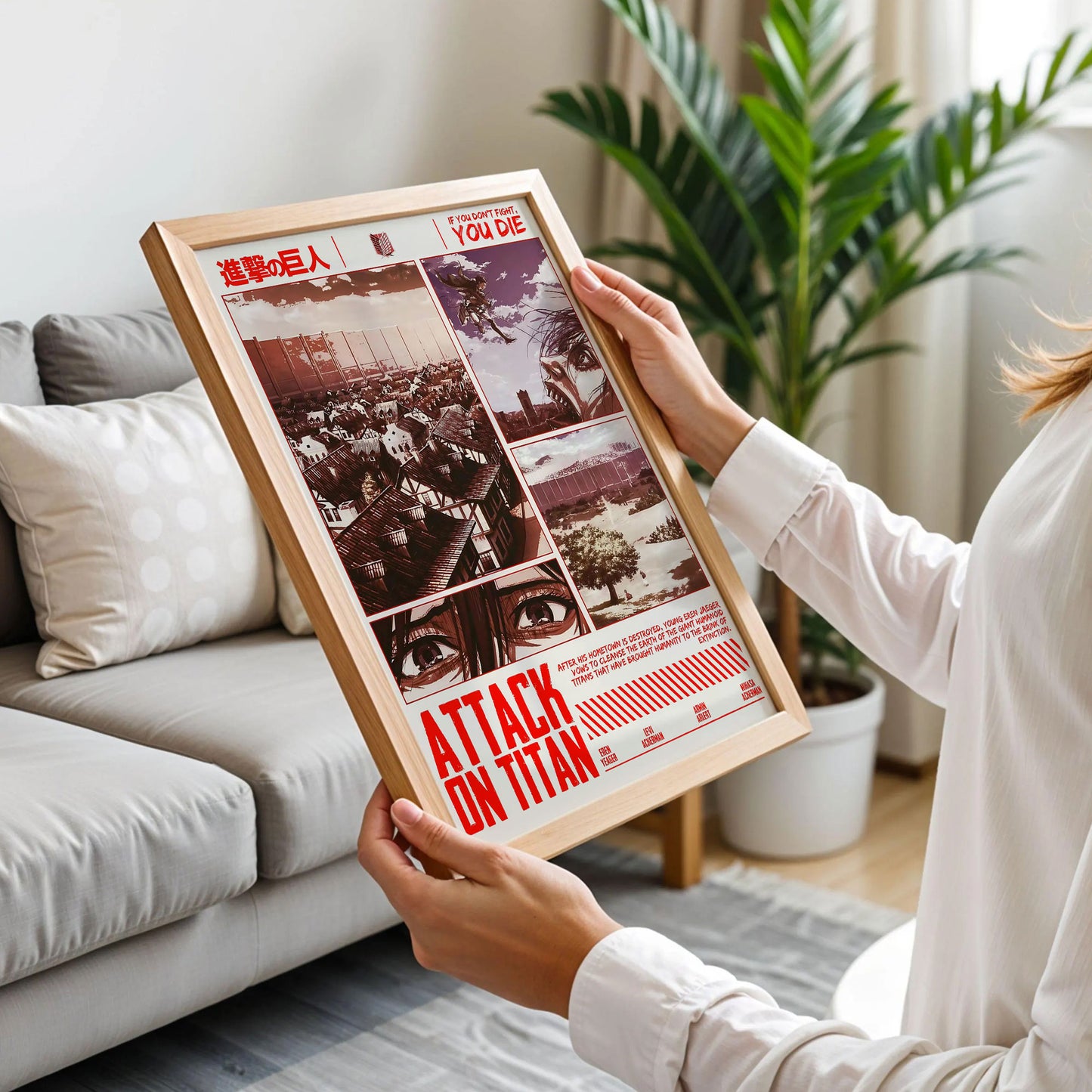 Attack on Titan Anime Art Print