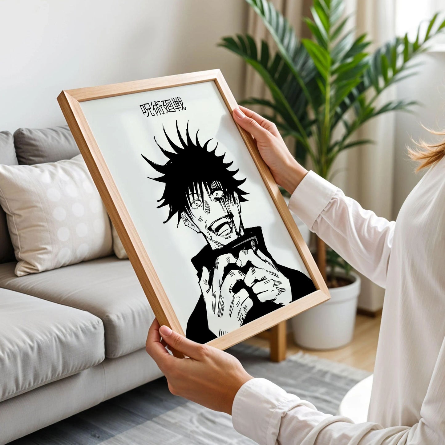 Jujutsu Kaisen Manga Decor Art