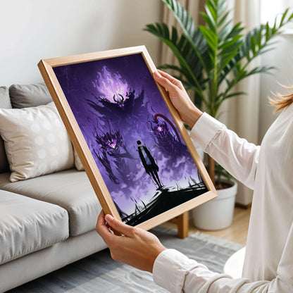 Solo Leveling Manga Print Art