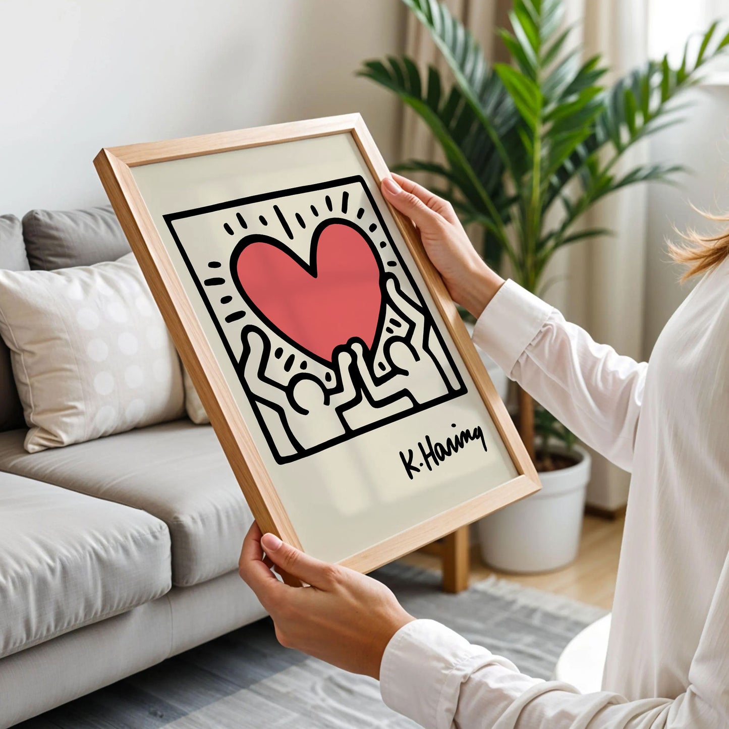 Keith Haring Vintage Pop Art Print