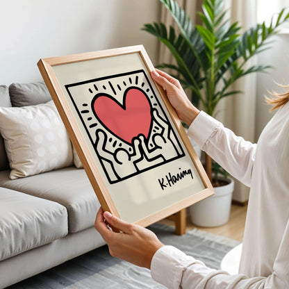 Keith Haring Vintage Pop Art Print