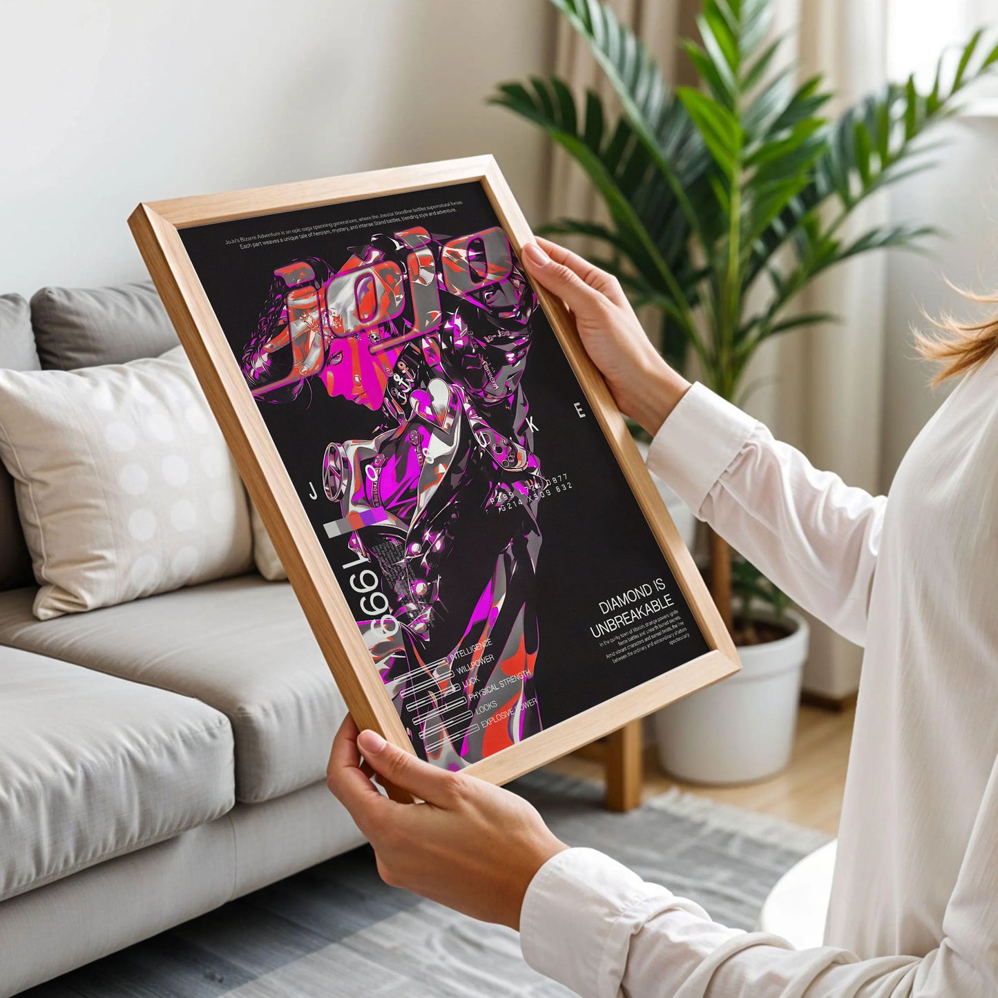 Diamond Is Unbreakable JoJo's Bizarre Adventure Poster