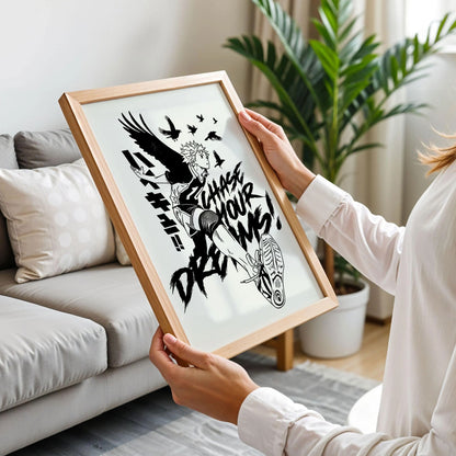 Blue Lock Shoyo Hinata Wall Art