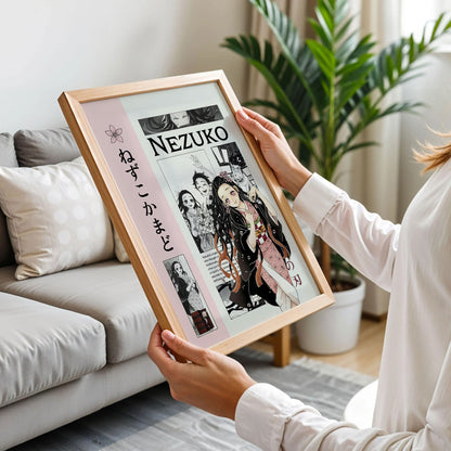 Nezuko Kamado Kimetsu no Yaiba Poster