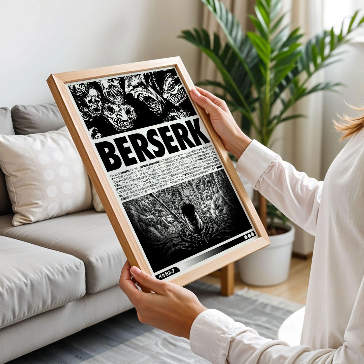 Berserk Anime Wall Decor