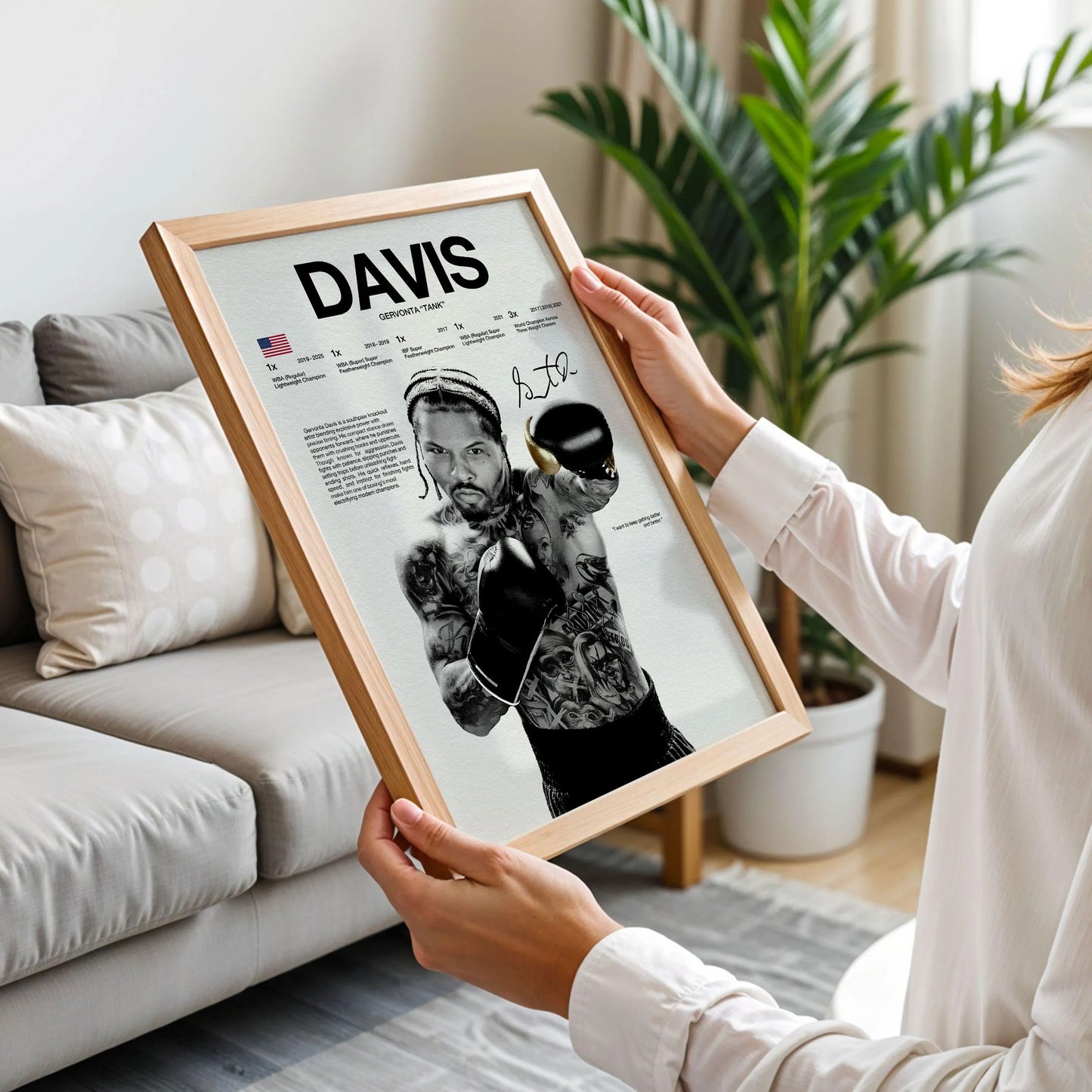 Gervonta Tank Davis Poster