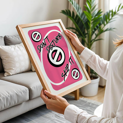 Don't Disturb Skeep It Home Decor
