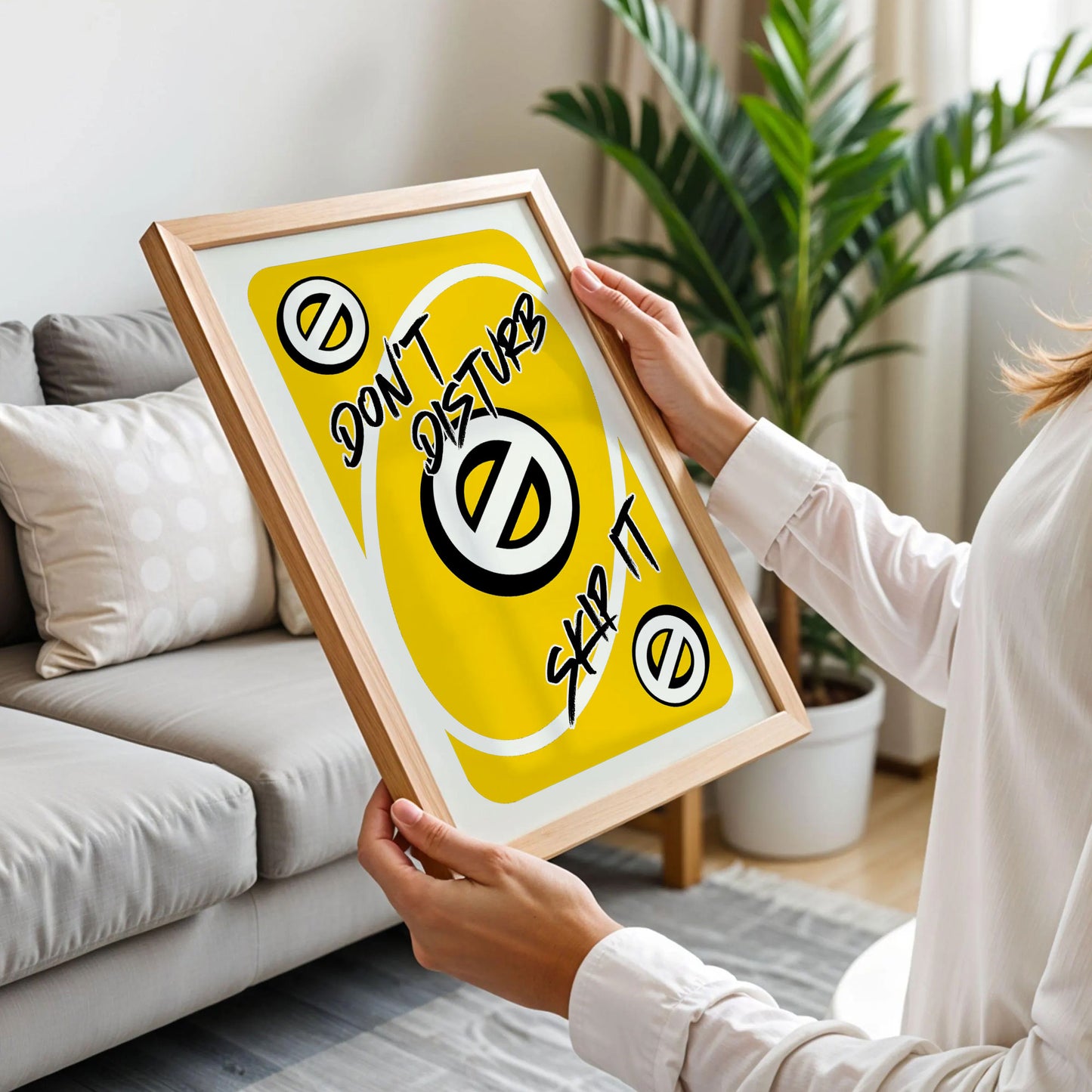 Don't Disturb Skeep It Poster