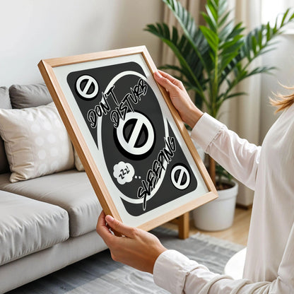 Don't Disturb Sleeping Wall Decor