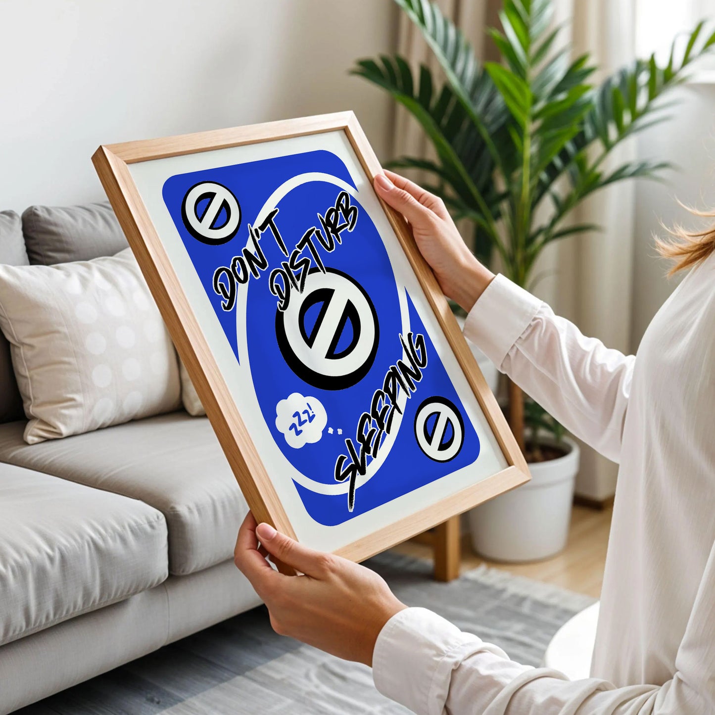 Don't Disturb Sleeping Reverse Card Art