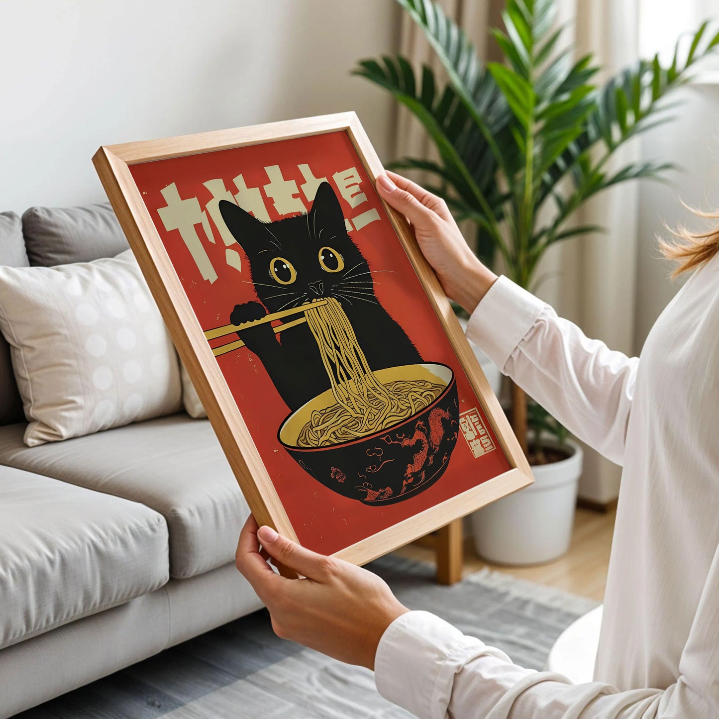 Kawaii Anime Kitchen Home Decor