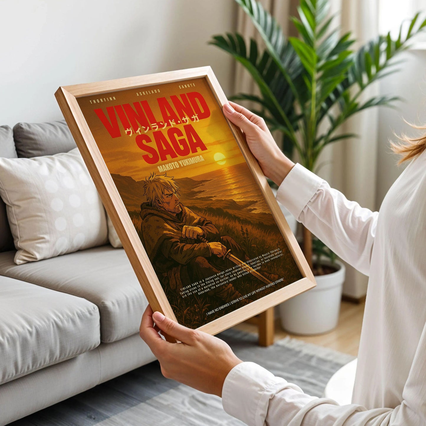 Vinland Saga Peaceful Journey Beyond War Poster