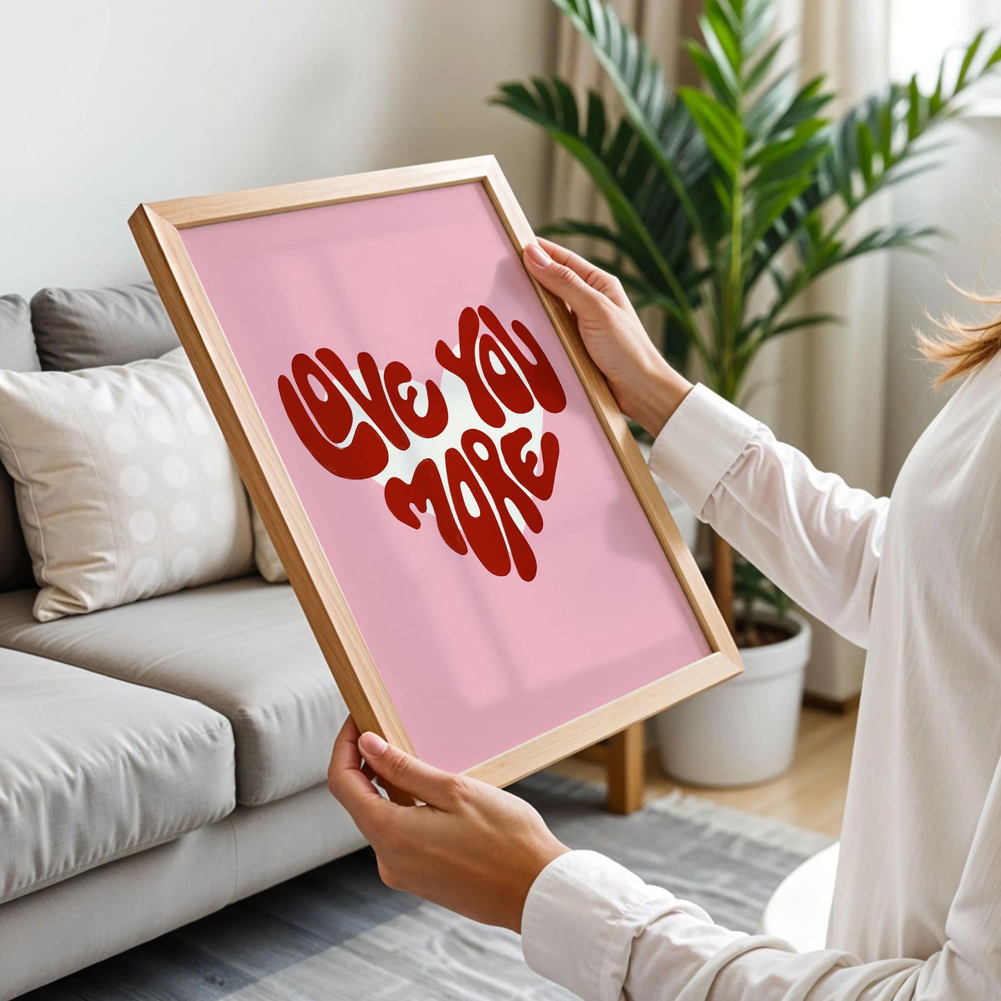 Love You More Quote Art