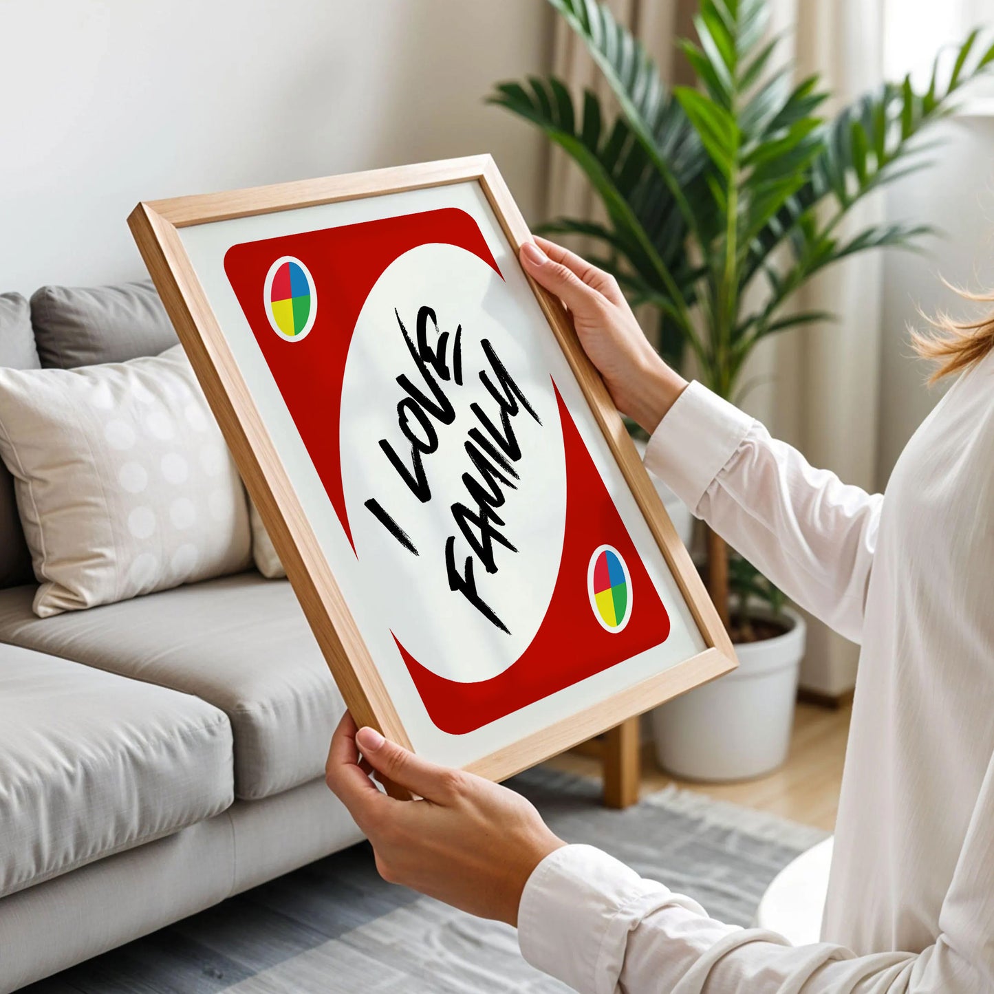 I Love Family Trendy Wall Art