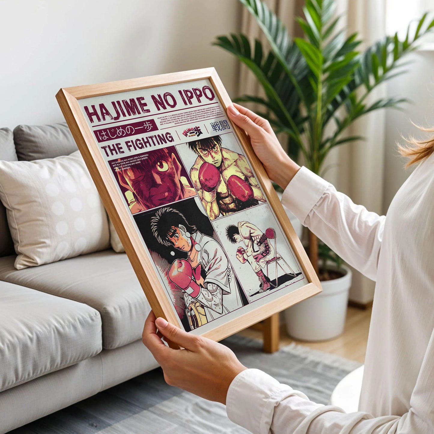 Hajime no Ippo Anime Manga Poster