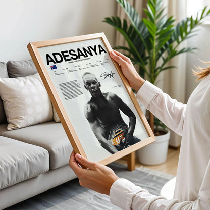 Israel Adesanya Poster