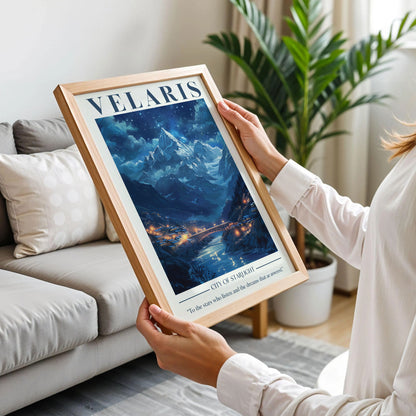 Velaris City of Starlight Print