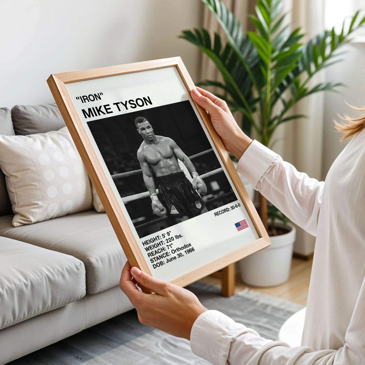 Mike Tyson Boxing Poster