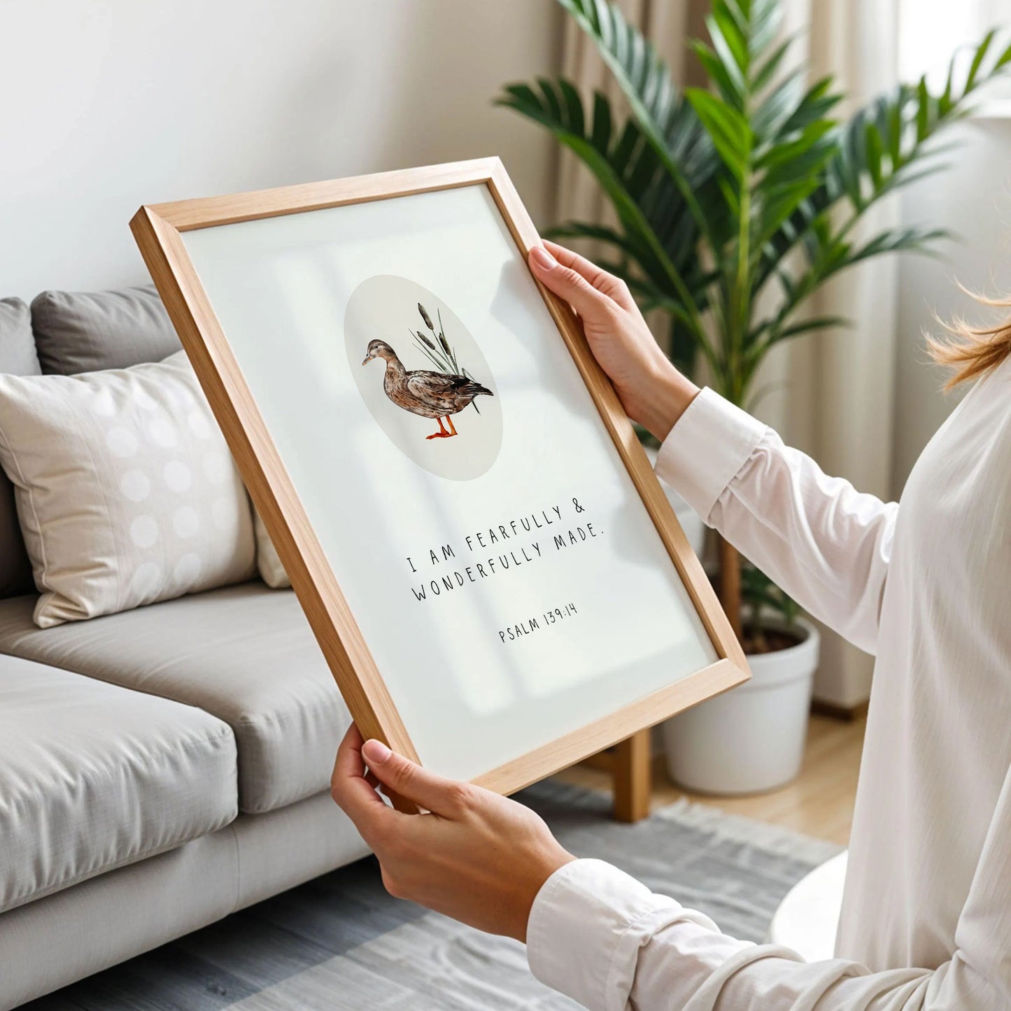 Duck Bible Verse Prints
