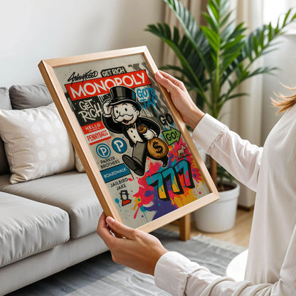 Mr Monopoly Poster