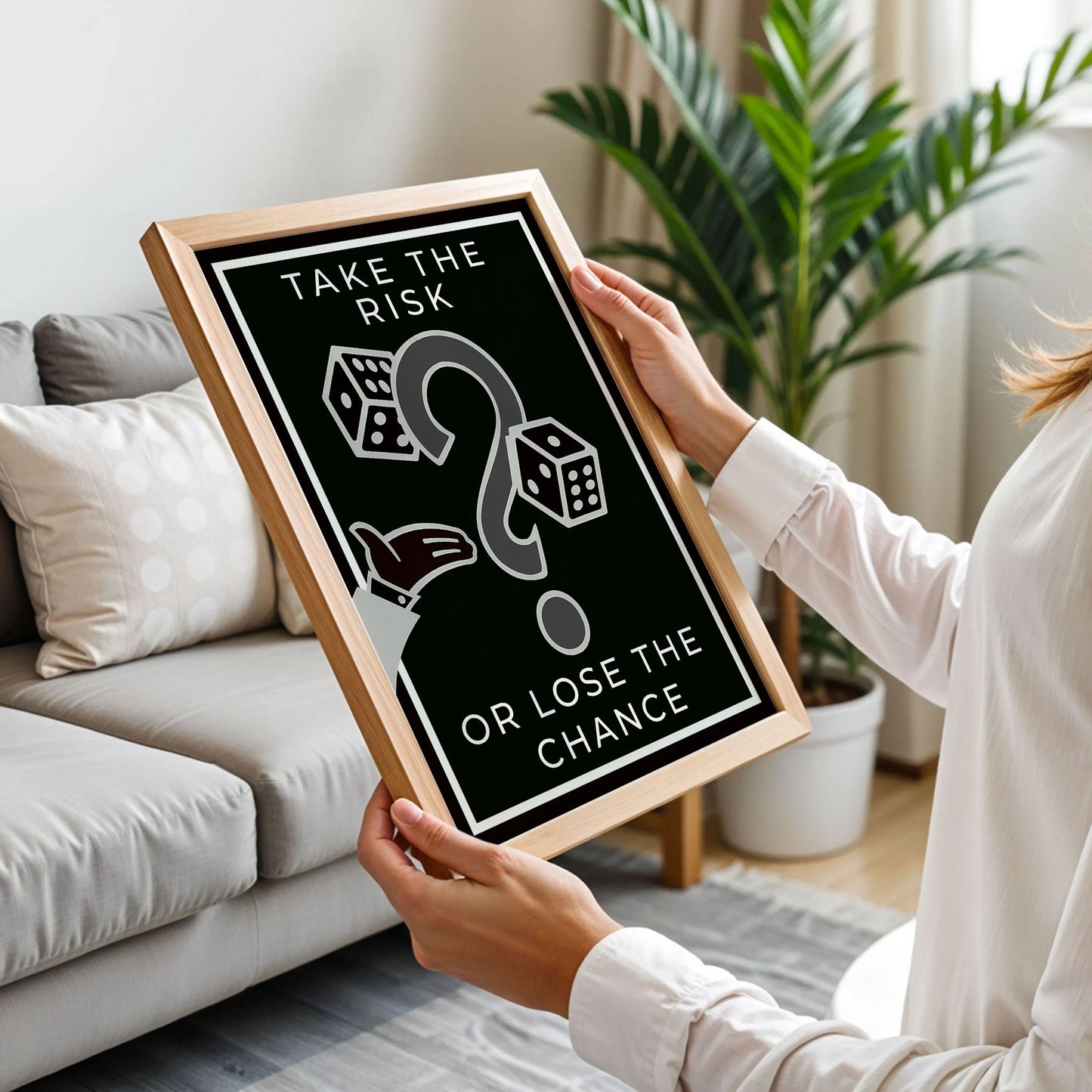 Take The Risk Monopoly Art