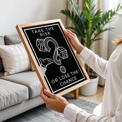 Take The Risk Monopoly Art
