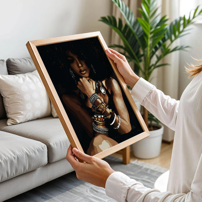 Black Woman Wall Art