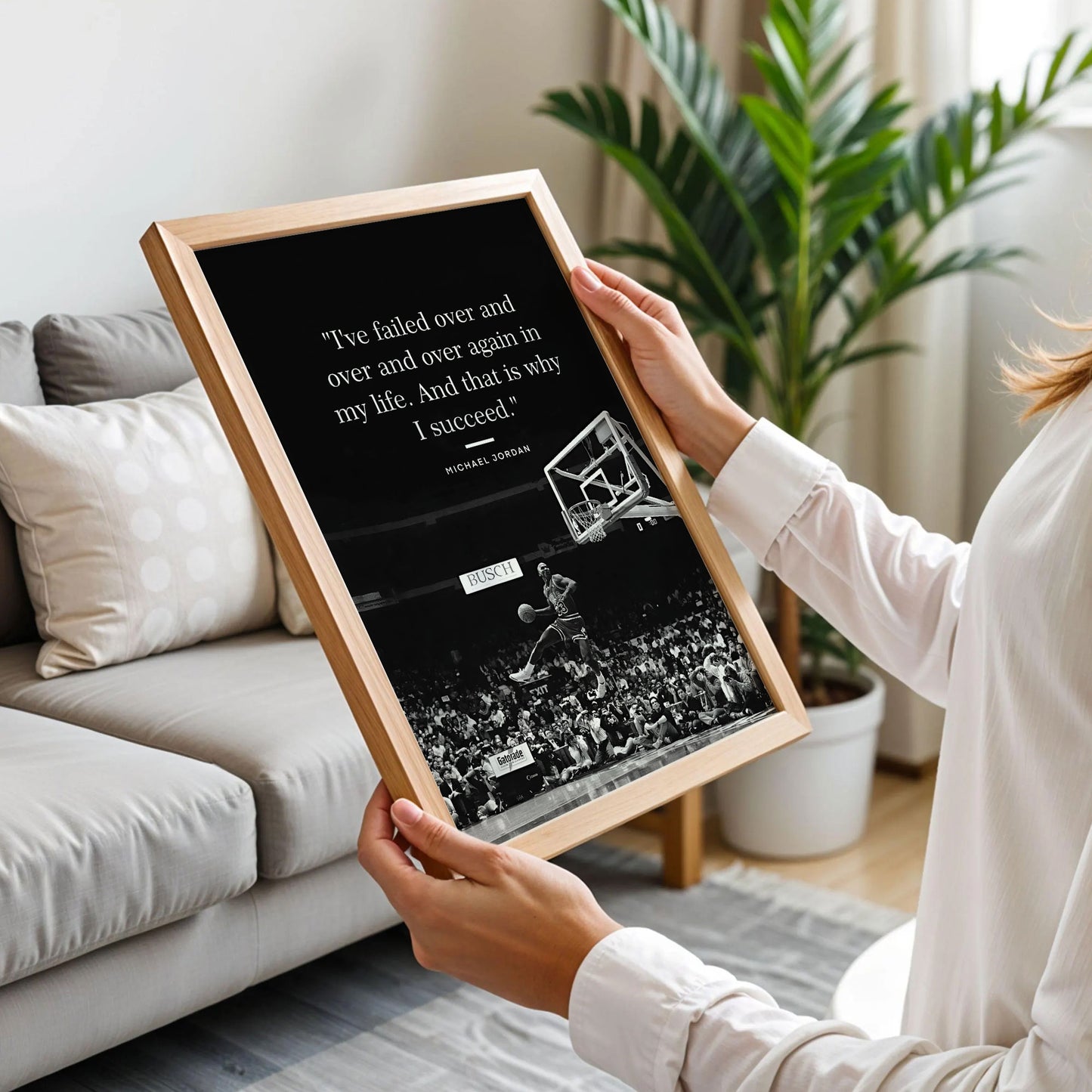 Michael Jordan Quote Print