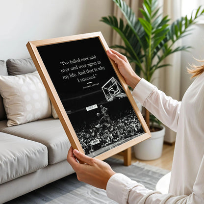 Michael Jordan Quote Print
