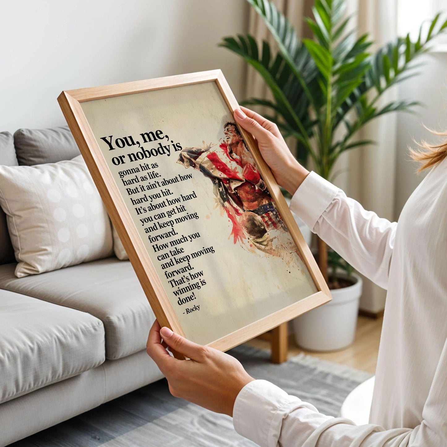 Rocky Balboa Wall Art