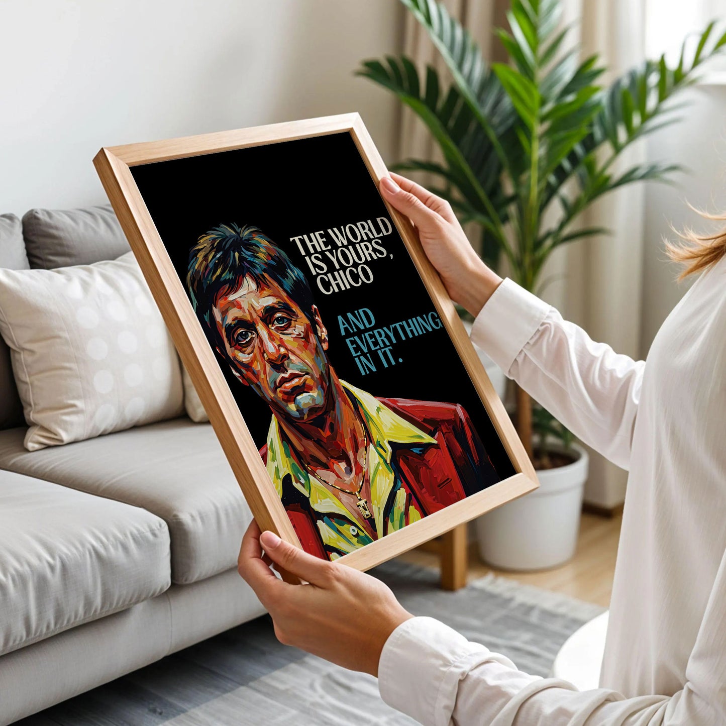 Scarface Quote Poster
