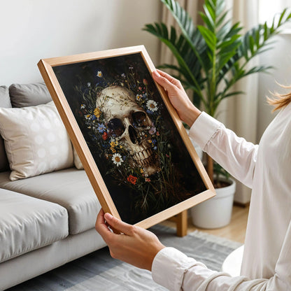 Vintage Skull Poster